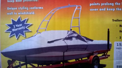 Mac boat cover 15290mac boat ski tower 19&#039; 6&#034; trailerable cover! new in box!!