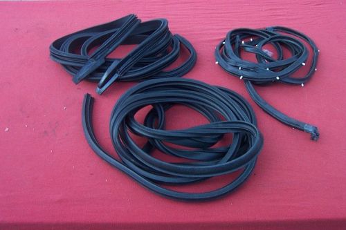 1962 chevrolet impala ss 2 dr ht trunk door &amp; roofrail weatherstrip *new*  62