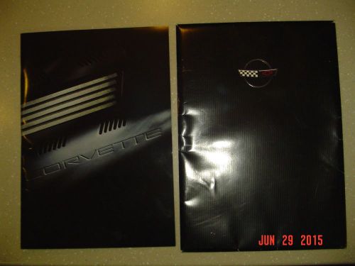 1994 chevrolet coupe convertible zr-1 sales brochure catalog &amp; black envelope kc
