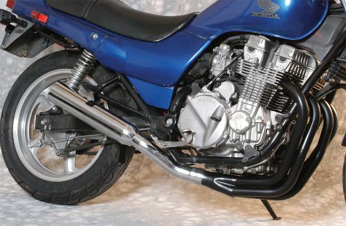 MAC Honda CB750SC Nighthawk 82-83 Full Sys 4/1 Canister Chrome Can, US $307.08, image 1