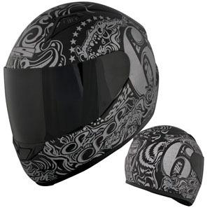Speed & strength ss1500 six speed helmet black x-small