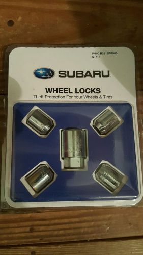 Subaru oem wheel locks
