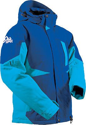 Hmk ladies dakota blue insulated waterproof ski snow sports snowmobile jacket