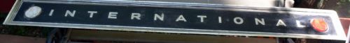 International pick up tailgate band panel  original