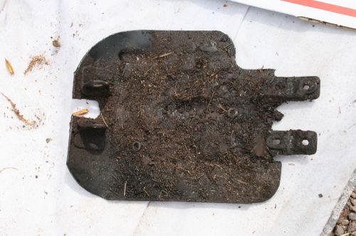 1971 bridgestone tmx 100 oem  skid plate