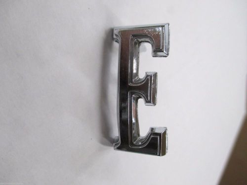 1966 polara monaco hood letter  "e" nos mopar 2603886