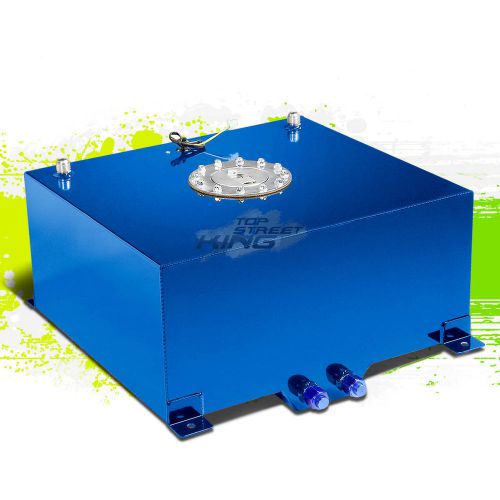 15.5 gallon/59l lightweight blue aluminum gas fuel cell tank+sender 20x18x10"