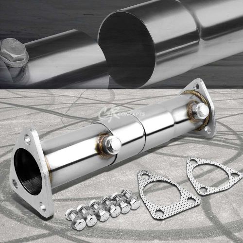 13.5-16&#034;stainless steel racing exhaust cat pipe for prelude/accord f22/h22/h23