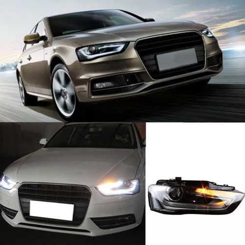 For audi a4 2013-2015 guide composite headlight high intensity discharge hid
