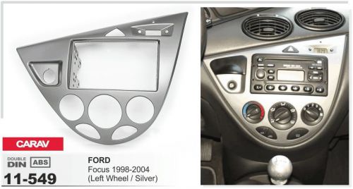 Carav 11-549 2din car radio dash kit panel for ford focus 1998-2004 (left wheel)