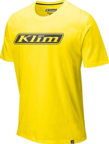 Klim podium tee yellow men&#039;s s