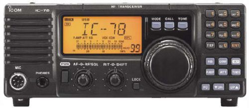 Icom 78 hf ssb radio 1-30mhz brand new ic-78 1 year oz g&#039;tee ic-78