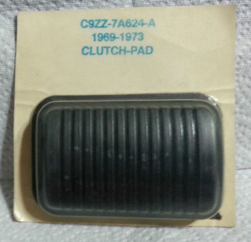 69-73 ford mustang clutch pedal pad c9zz-7a624-a