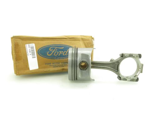 New oem ford piston &amp; connecting rod f0tz-6100-e ranger bronco ii 2.9 v6 1986-92