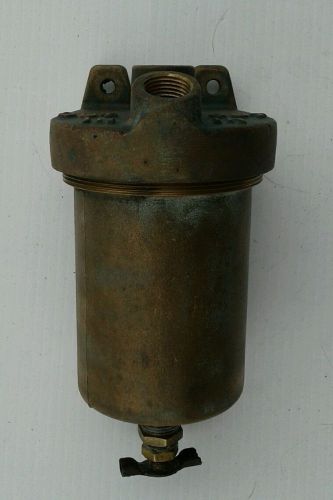 Used wilcox crittenden wc 8815 bronze fuel  filter
