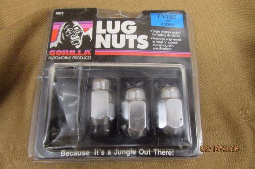 Gorilla automotive products 1/2&#034; acorn lug nuts 71187