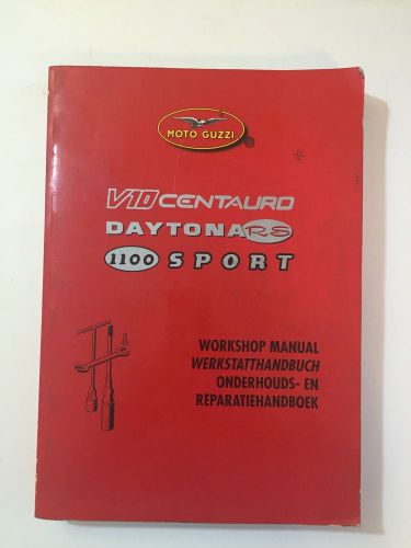 Moto guzzi v10 centauro daytona rs 1100 sport workshop manual 02 92 01 01