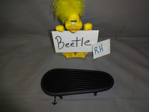 98 99 00 01 02 03 volkswagen beetle rh passenger side rear trunk vent trim cover