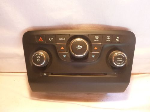 11-14 dodge charger radio climate control panel 1qh08dx9ae j25856