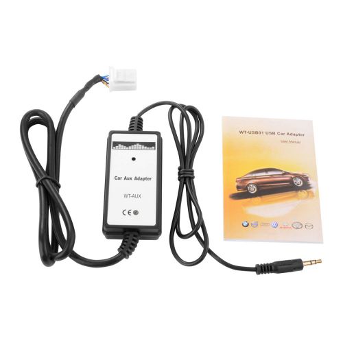 Usb aux adapter car audio interface digital cd changer for toyota camry ac465