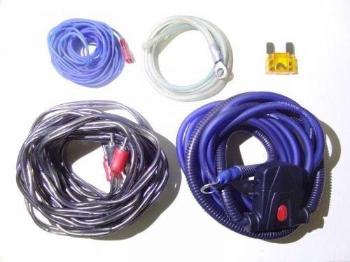 Power acoustik 8 gauge amplifier kit, 40a maxi fuse