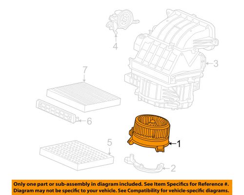Honda oem 12-13 civic-blower motor 80030tr0305