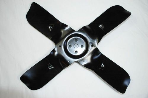 Chevy radiator 19&#034; steel cooling fan blade with spacer nice oem