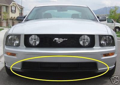 2005-2009 ford mustang front bumper insert- decal sticker graphics  05 06 07 08