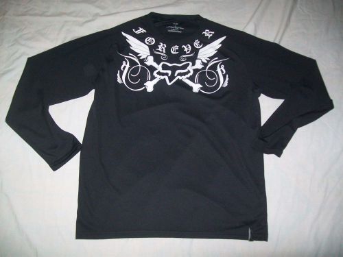 Nwot's fox racing victory black x-large (xl) nomad jersey,shift,fly,thor,msr