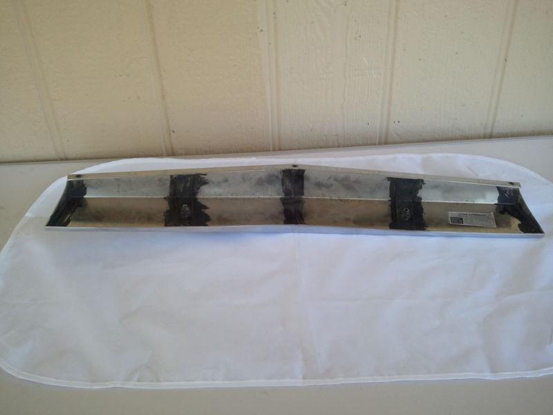 1986 87 CADILLAC ELDORADO SEVILLE HEAVY METAL CHROME CASTLE GRILLE TOP PIECE, US $99.00, image 2