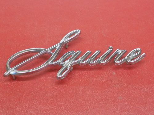1968 ford squire emblem c8ob 71291 b 62-a 5814 t