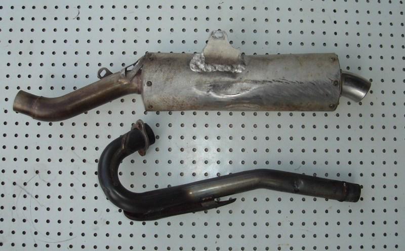 2005 CRF450R White Brothers exhaust - CHEAP, US $49.99, image 2