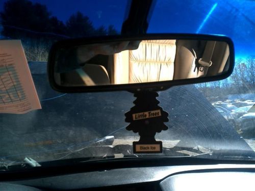 Rear view mirror sedan leather seats fits 04-13 tsx 238693