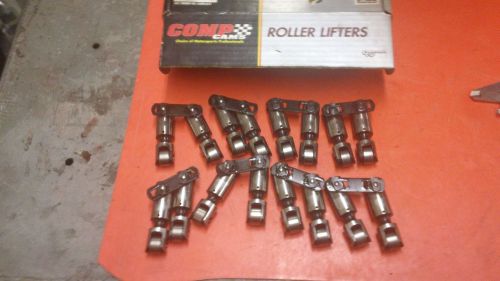 Set 16 comp cams roller lifters .842 centered sb chevy stock car sprint cv imca