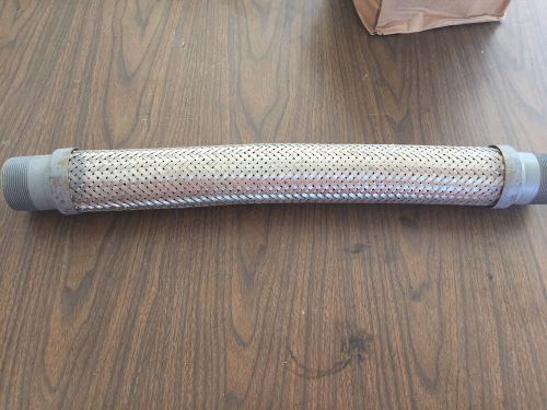 New 2&#034; stainless steel high pressure flexible braided hose