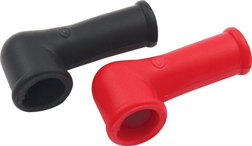 Allstar performance battery cable boots/terminal covers pr black/red 76154
