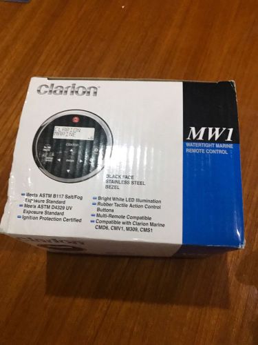 Clarion mw1 watertight wired marine remote control for select clarion receivers