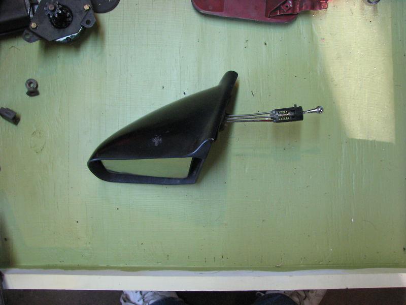87 88 89 90 91 92 93 ford mustang driver left side  manual mirror black