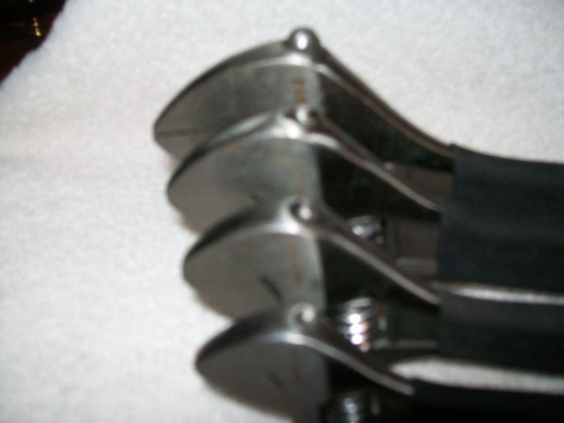 4 mac tools ajustable wrenches & 5 west coast choppers torks bits