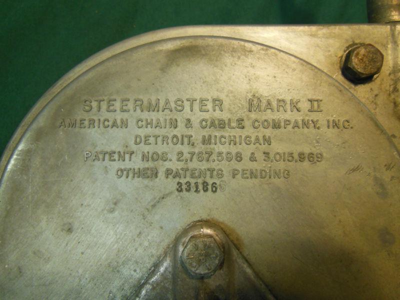 VINTAGE 11-foot Marinemaster Steermaster Mark II Boat Marine Steering V BOAT, US $200.00, image 2