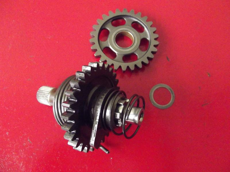 Find Suzuki RM125 RM 125 Kick Start Starter Shaft Gear 1992 1993 1994