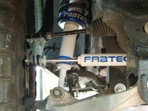 Fabtech fts8009 steering stabilizer kit 04-08 f-150 pickup - black