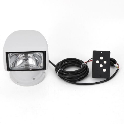 Marine Spotlight Truck Car Boat Search Light Remote Control Spot Light 12V 100W, US $89.02, image 2