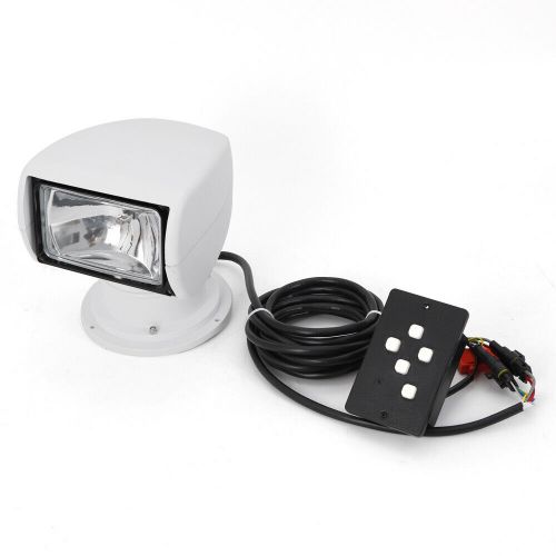 Marine Spotlight Truck Car Boat Search Light Remote Control Spot Light 12V 100W, US $89.02, image 5
