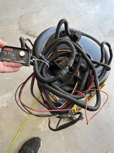 Boss oem tailgate spreader controller with blast and wiring harness