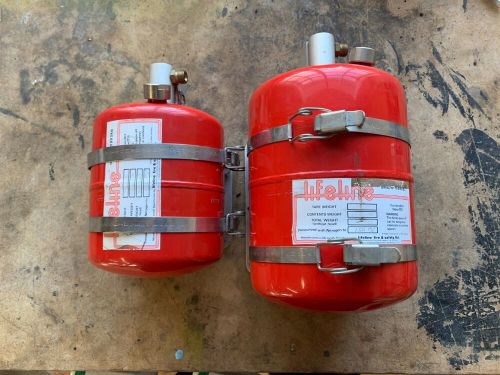 Vintage Lifeline onboard fire bottles, US $249.99, image 3