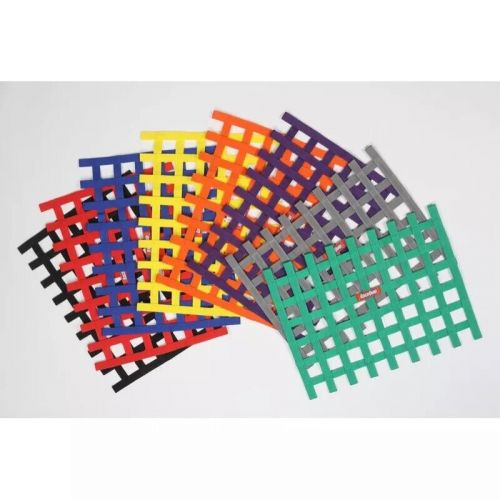 RaceQuip 721065 Ribbon Style Race Car Window Net; Platinum 18 H X 24 W, US $41.92, image 2