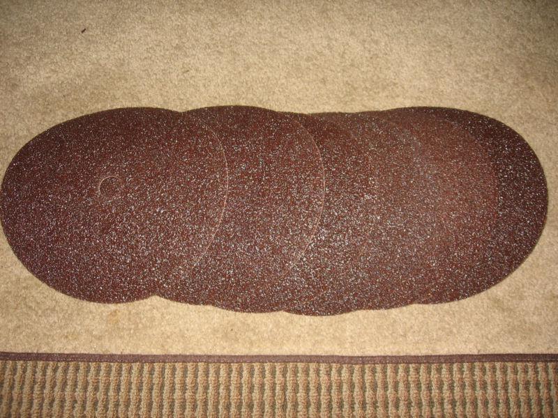 3m sanding disk 9 inch 24 grit 7/8 hole 6 total, US $12.00, image 2