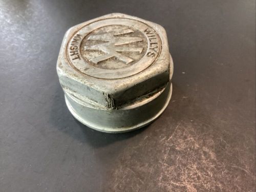 1920s Brass Era Willys Knight Threaded Center Grease Wheel Hub Cap Free Ship, US $50.00, image 4