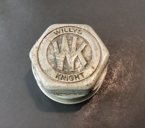 1920s Brass Era Willys Knight Threaded Center Grease Wheel Hub Cap Free Ship, US $50.00, image 7